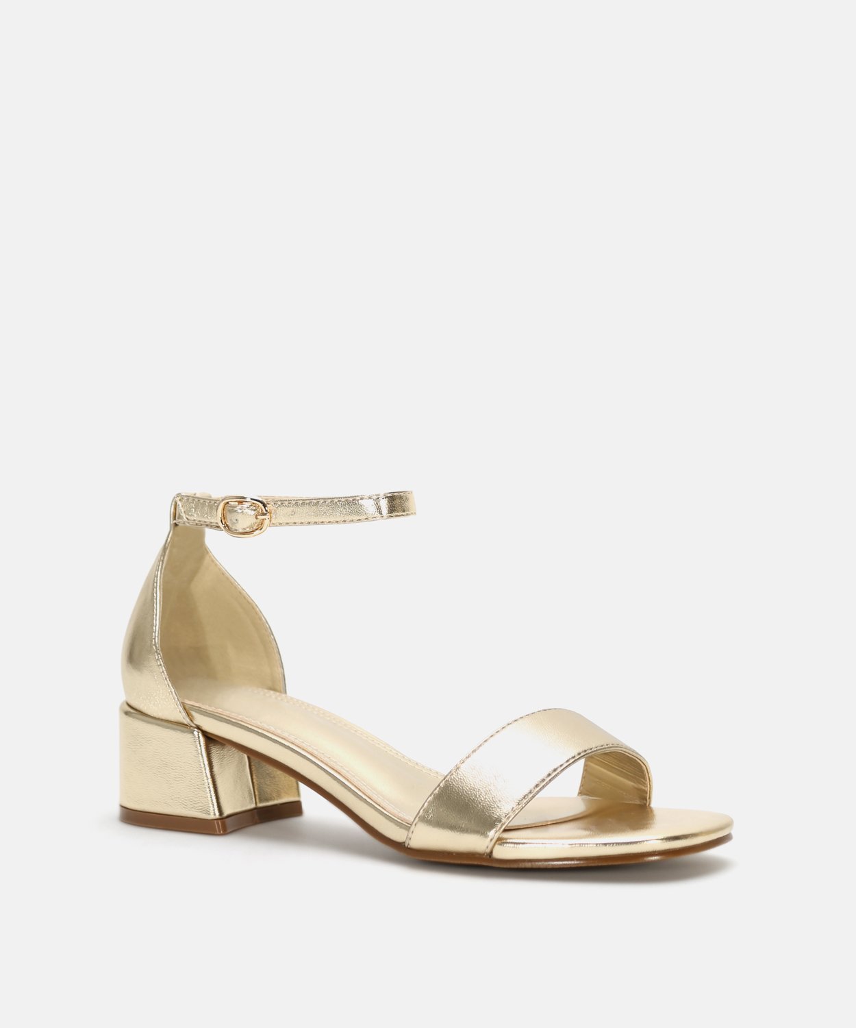 Sandalia tac&oacute;n tira ancha image number null